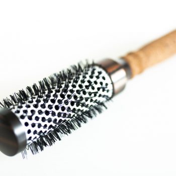 Sissi No 9 — Ceramic Cork Round Hairbrush