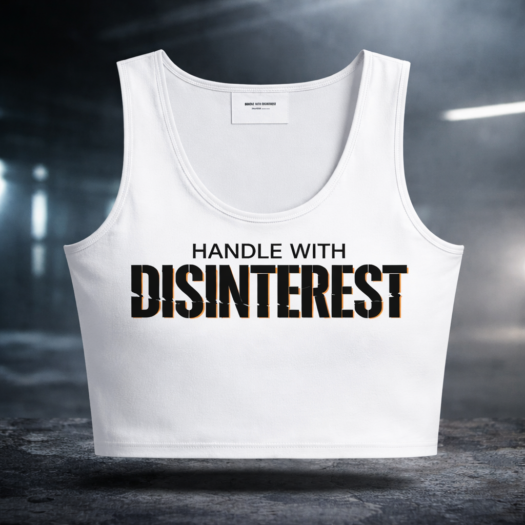 HANDLE WITH DISINTEREST — Crop Top