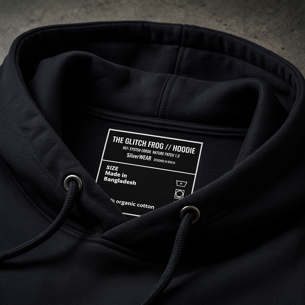 THE GLITCH FROG // HOODIE