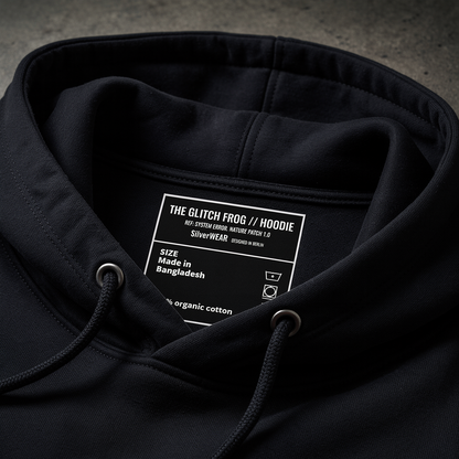 THE GLITCH FROG // HOODIE