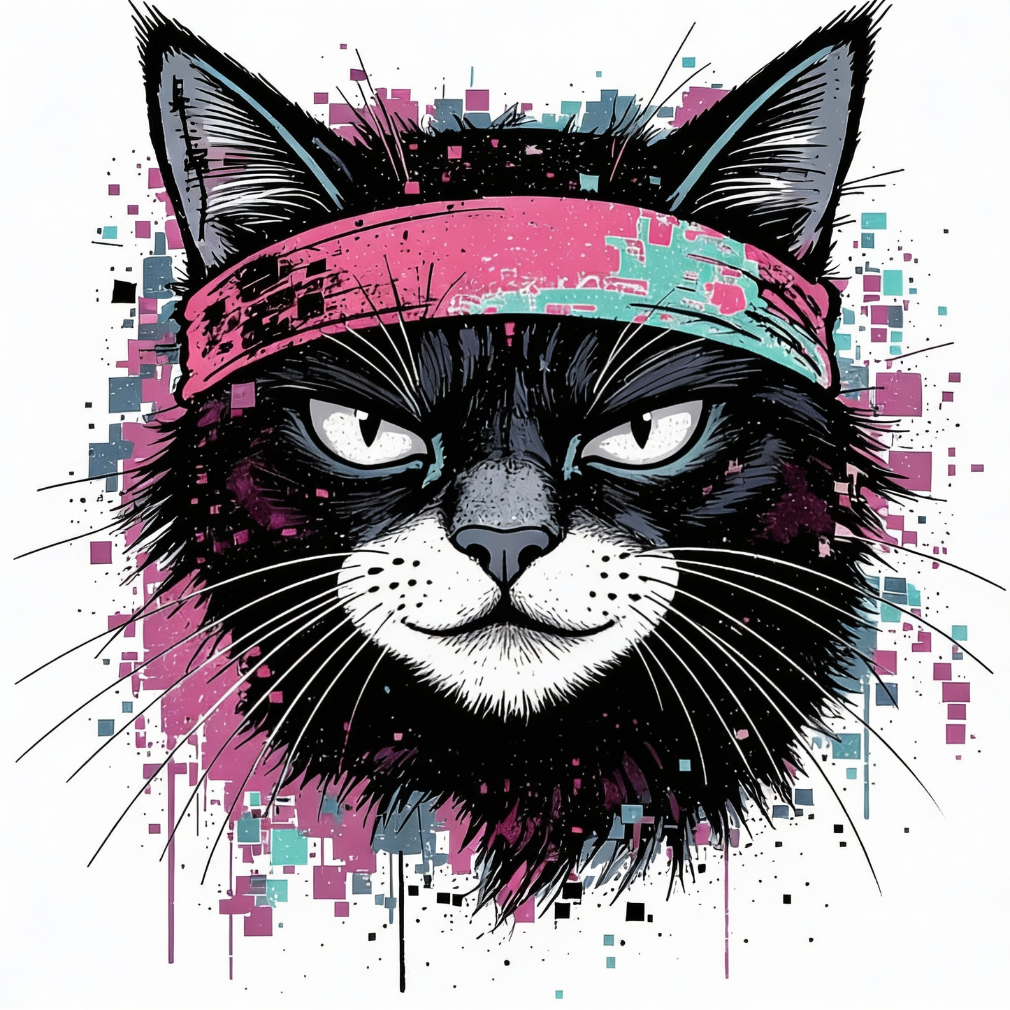 THE GLITCH CAT // UTILITY TOTE