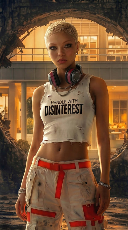 HANDLE WITH DISINTEREST — Crop Top