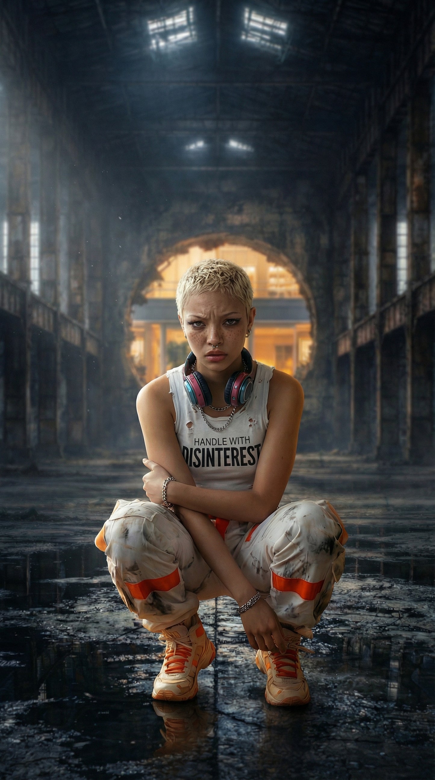 HANDLE WITH DISINTEREST — Crop Top