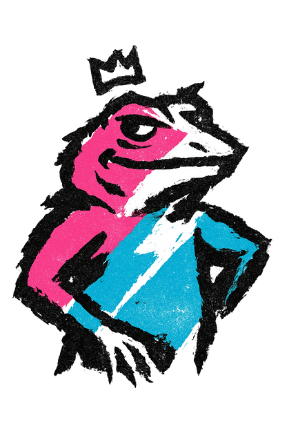 KING FROG — CUSHIONED CREW SOCKS