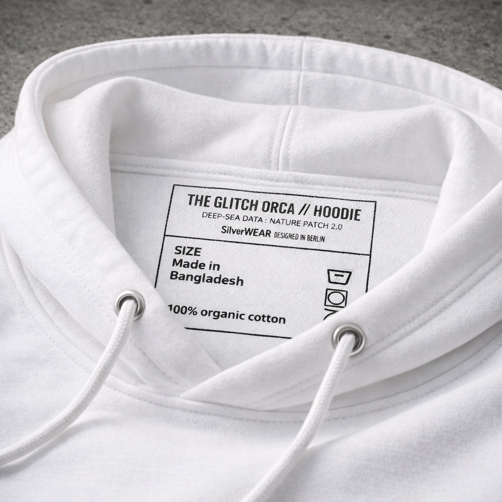 THE GLITCH ORCA // HOODIE