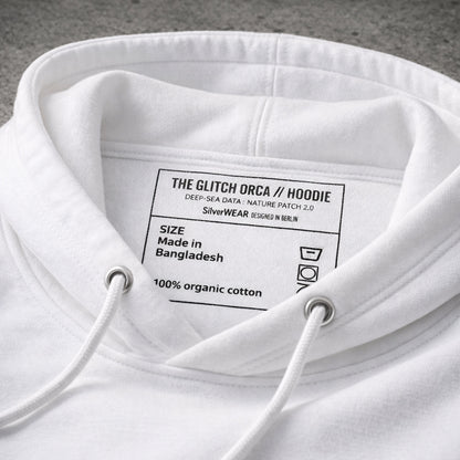 THE GLITCH ORCA // HOODIE