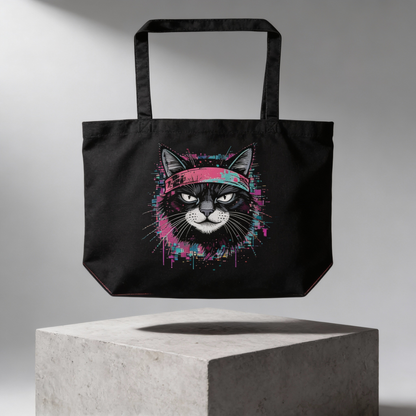 THE GLITCH CAT // UTILITY TOTE