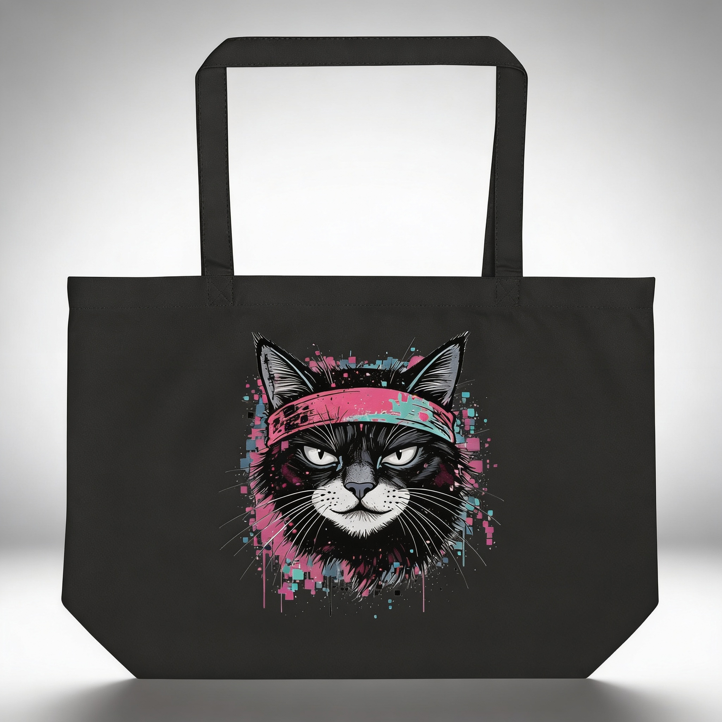 THE GLITCH CAT // UTILITY TOTE