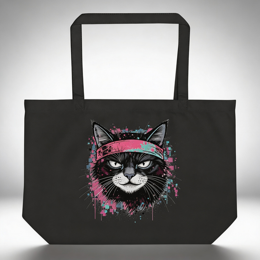 THE GLITCH CAT // UTILITY TOTE